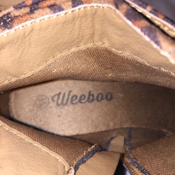 Weeboo ankle braided strap leopard bootie - Picture 9 of 10